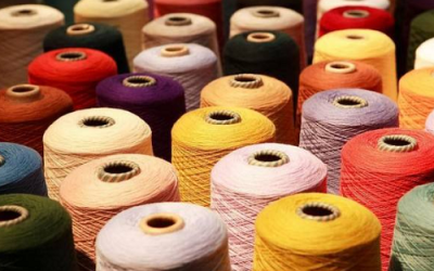 What are the types of textile yarns?